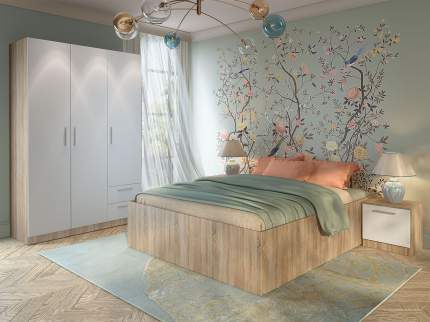 Комплект мебели для спальни Beneli Илга, кровать 160х200 см