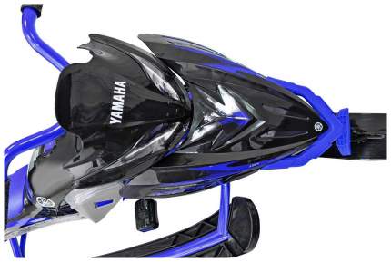 Снегокат Yamaha Apex Snow Bike Titanium Black/blue