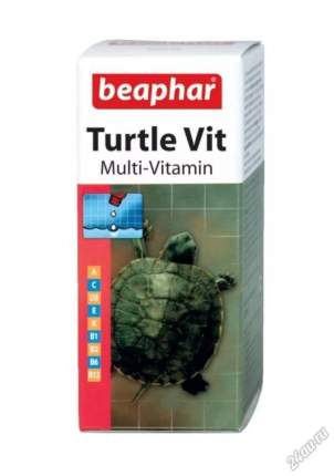 Витамины для рептилий Beaphar "Turtle Vitamine", мультивитаминный комплекс, 20 мл