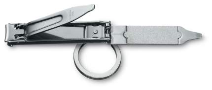 Книпсер Victorinox с пилкой для ногтей и кольцом для ключей, металлический