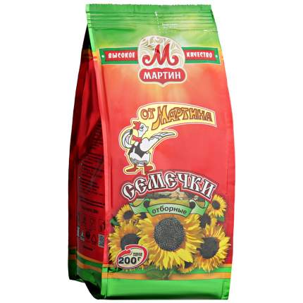 Семечки от Мартина отборные 200 г