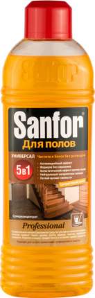 Универсальное чистящее средство для мытья полов Sanfor суперконцентрат 920 мл