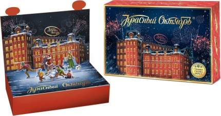 Набор Красный октябрь фирменный новогодний подарочный конфеты ассорти 500 г