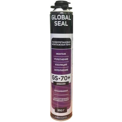 Монтажная пена профессиональная GLOBAL SEAL GS-70+, зимняя, 950 гр