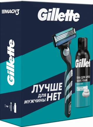 Набор для бритья Gillette Mach3 для мужчин 2 предмета