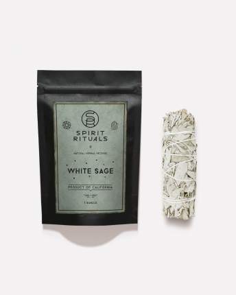 Благовония White Sage Калифорнийский белый шалфей mini SPIRIT RITUALS
