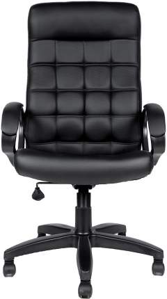 Кресло офисное Стиль Ультра SOFT кожа черная