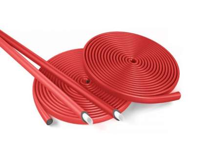 Утеплитель 18/4 мм (11 метров), Энергофлекс СУПЕР ПРОТЕКТ теплоизоляция для труб, красный