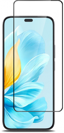 Защитное стекло BORASCO для HONOR 200 Lite (X8b) черная рамка