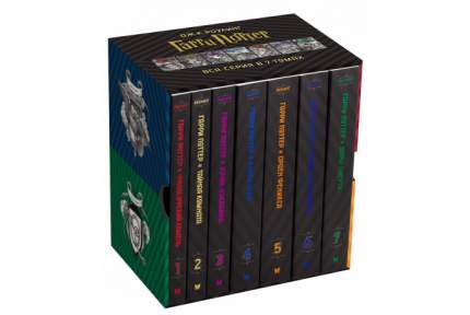 Книга Гарри Поттер. Комплект из 7 книг в футляре (илл. Б. Селзника)