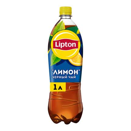 Чай черный Lipton лимон 1 л