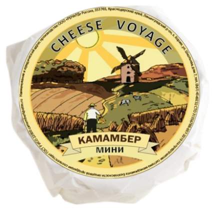 Сыр мягкий Cheese Voyage Камамбер с белой плесенью 55% 80 г