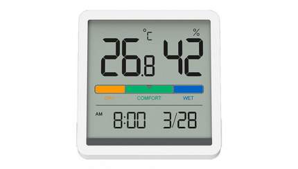 Термометр-гигрометр Xiaomi Miiiw Mute Thermometer And Hygrometer Clock NK5253