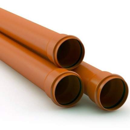 Цвет: оранжевый, Тип: канализационная труба, Материал: НПВХ (поливинилхлорид   ...