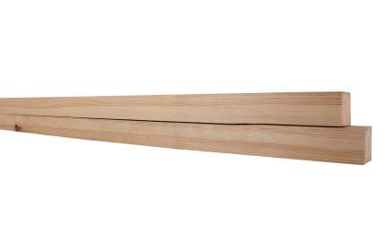 Брусок деревянный строганый 20х20х1000мм - 4 штуки