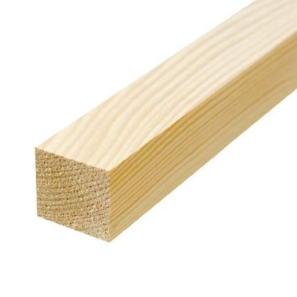 Брусок деревянный строганый 25х25х1000мм - 4 штуки