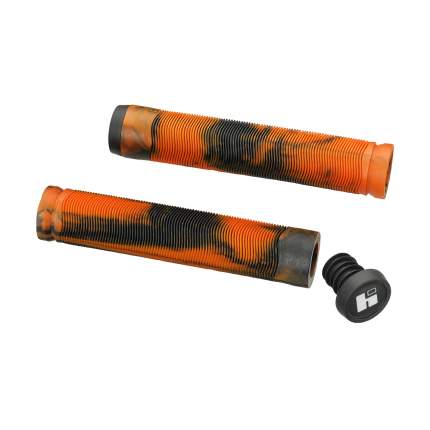 Грипсы Hipe H4 Duo, 155 мм Black/orange, черный/оранжевый