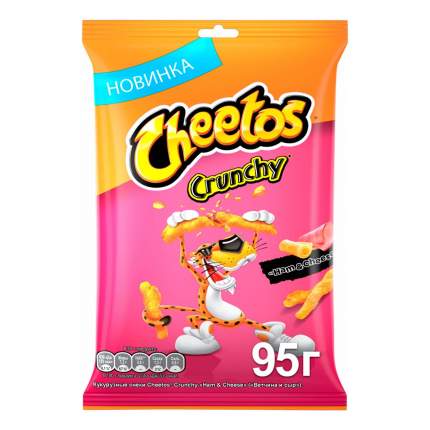 Снеки Cheetos Crunchy сыр и ветчина 95 г