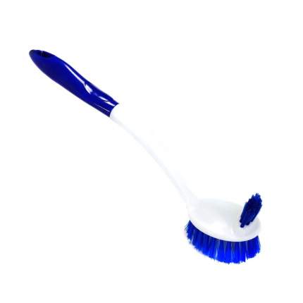 Двусторонняя щётка для мытья посуды DUAL DISC POT (Цвет: Синий  )