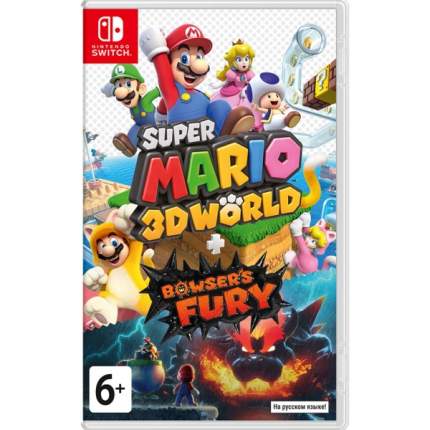Игра Super Mario 3D World + Bowser's Fury Стандартное издание для Nintendo Switch