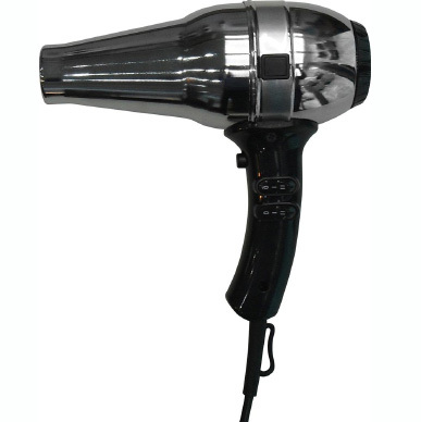 Nofer (Нофер) HOTELline черный/металлик 1800 W стильный и респектабельный фен для волос с шестью доступными режимами  ...
