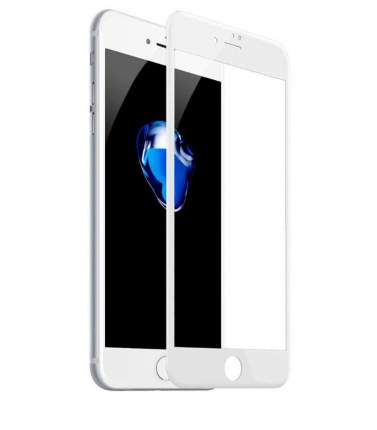 Защитное стекло Mobileocean 5D для Apple iPhone 6/7/8 (4.7") White