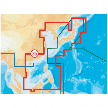 Карта Navionics 35XG Японское море 2Gb