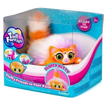 Интерактивная игрушка Tiny Furries Fluffy Kitties котенок Jelly