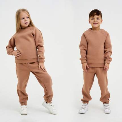 Костюм детский с начёсом (джемпер, брюки) KAFTAN, Basic line, 34 (122-128),   ...