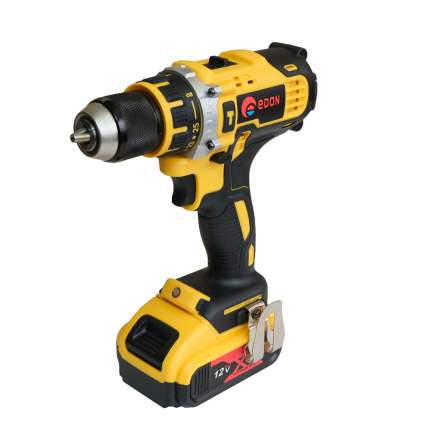 Дрель-шуруповерт аккумуляторная безударная Edon AD-12, предназначена для закручивания, отворачивания винтов и шурупов, сверления отверстий в различных  ...