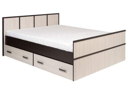 Двуспальная кровать Сакура Венге/Лоредо, 160х200 см