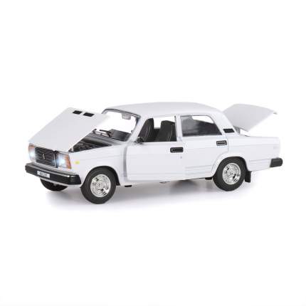 Металлическая машинка ВАЗ-2107 - одна из последних модификаций классических "Жигулей" в кузове седан, которая прекрасно дополнит  ...