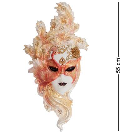 Декоративная маска Veronese венецианская Павлин 55х27,5х7 см