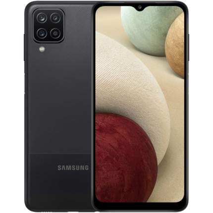 Смартфон Samsung Galaxy A12 4/128GB Black (SM-A127FZKKSER)