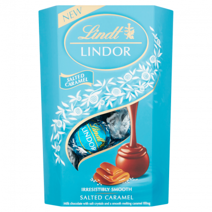 Шоколадные конфеты Lindt Lindor Соленая карамель 200 г