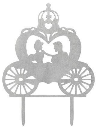 Цвет: золотистый, Тип: топпер, Материал: дерево, Тип товара: топпер, Цвет производителя: зеркальный золотой, Тип упаковки:   ...