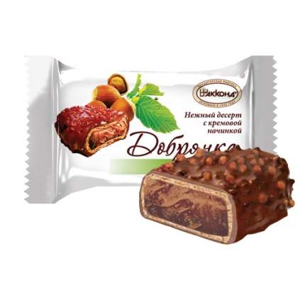 Шоколадные конфеты Акконд Добрянка фундук