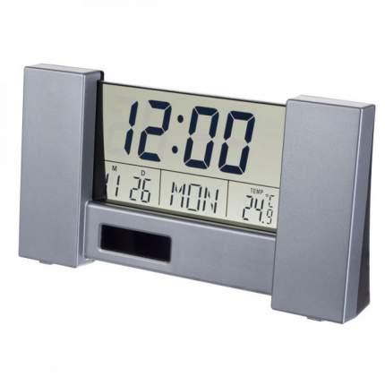Часы-будильник Perfeo PF-S2056 Silver