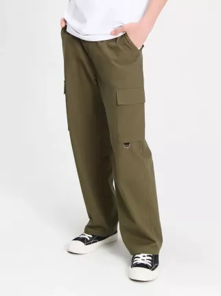 Материал верха: хлопок, Тип: брюки детские, Цвет: хаки, Цвет производителя:   ...