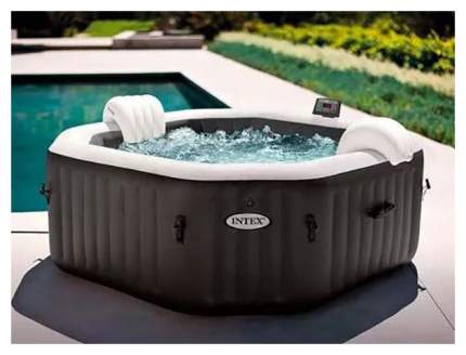 Надувной спа-бассейн Intex Jet and Bubble Deluxe 28458 71х201х201 см