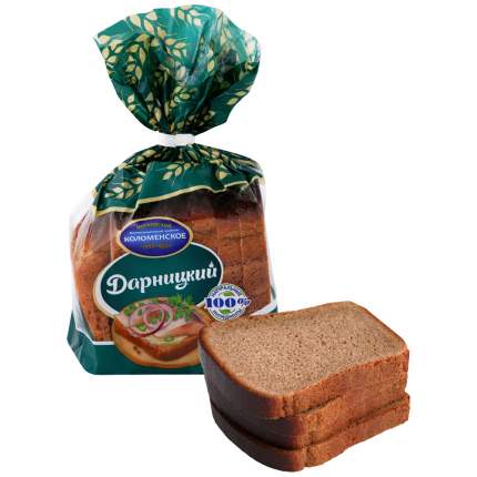 Хлеб серый Коломенское Дарницкий без сахара 350 г