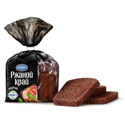 Хлеб черный Коломенский Ржаной край BIO 300 г
