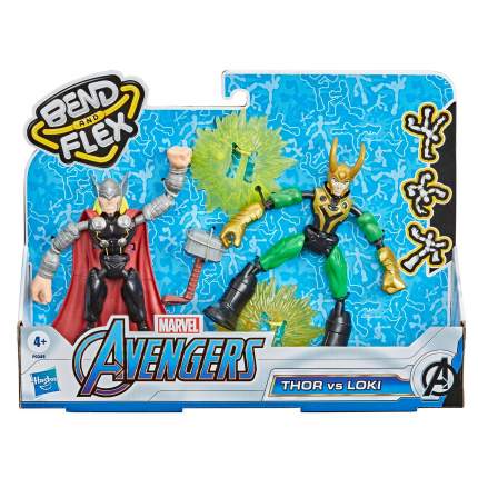 Avengers Hasbro 2 фигурки 15 см Бенди Тор и Локи F02455L0