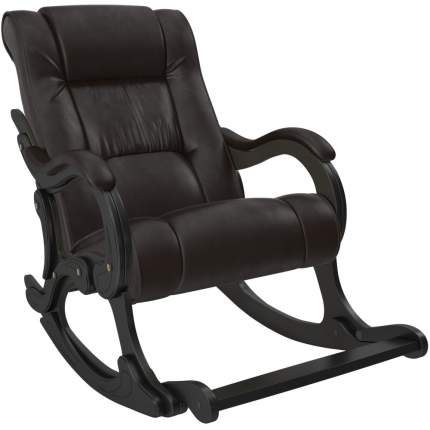 Кресло-качалка Модель 77, венге, к/з Dundi 108