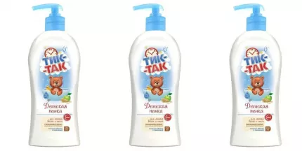 Пенка для волос и тела Свобода Тик-Так, Зеленое яблоко с пшеницей, 350 мл, 3   ...