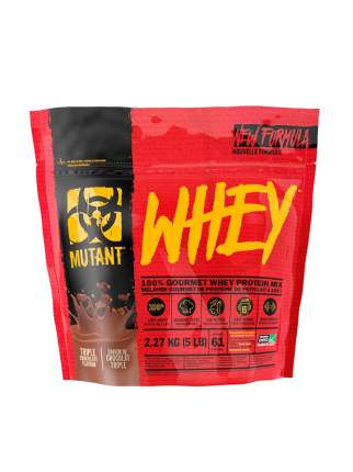 Протеин Mutant Whey, 2270 г, triple chocolate