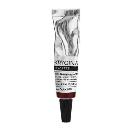 Кремовый пигмент Krygina Cosmetics Concrete Dark Red