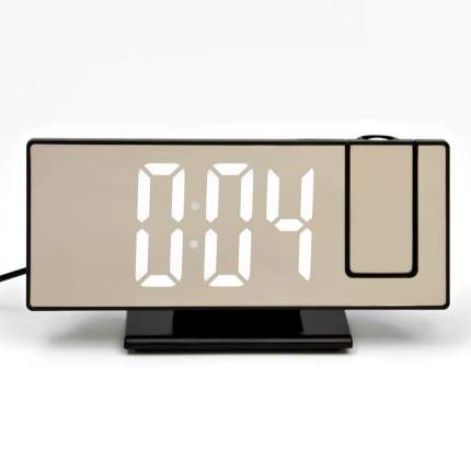 LED mirror clock DSLP LCD projection clock часы с проектором