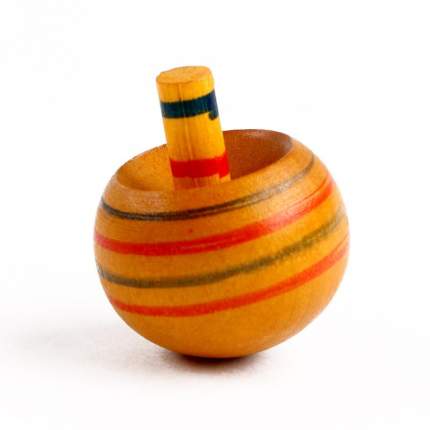 Деревянный волчок Перевертыш 2,7x2,7x2,4 см (3   ...