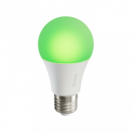 Умная лампа A60 СБЕР/SBER (цоколь E27): LED/RGB/CCT/DIM/WiFi/Bluetooth